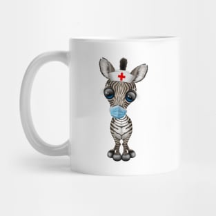 Cute Baby Zebra Nurse Mug